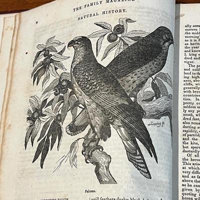 c. 1840 Family Magazine Book
