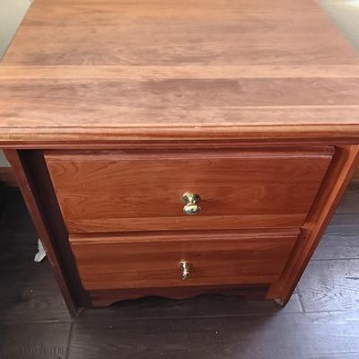 Two Drawer Solid wood Collins of Colorado nightstand