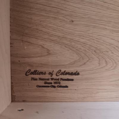 Two Drawer Solid wood Collins of Colorado nightstand