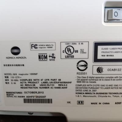 Konica Minolta Magicolor 1690MF printer scanner copier