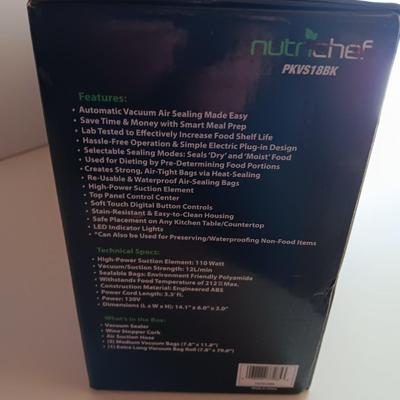 Brand new Nutri chef Automatic food Vacuum Sealer