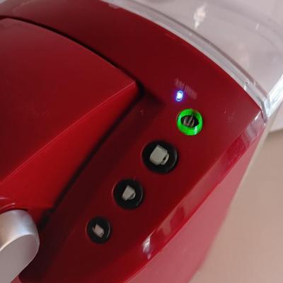 Red Keurig automatic coffee maker K Cup