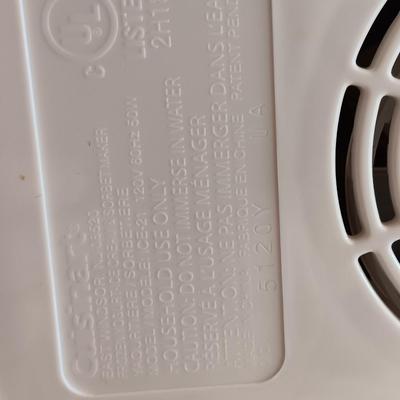 Cuisinart Frozen Yogurt / Ice Cream & Sorbet maker