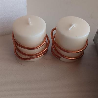 50 + Juvale craft mirrors with votive candles