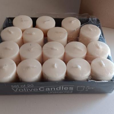 50 + Juvale craft mirrors with votive candles