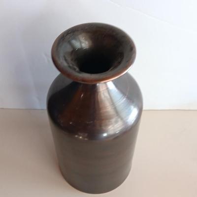 Metal medium copper case with Iron Rustic Ornate Candelabra 5 Tier centerpiece