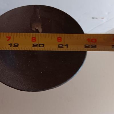 Metal medium copper case with Iron Rustic Ornate Candelabra 5 Tier centerpiece