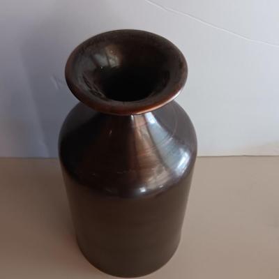 Metal medium copper case with Iron Rustic Ornate Candelabra 5 Tier centerpiece