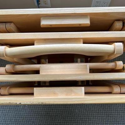 Lot 1446 tv trays