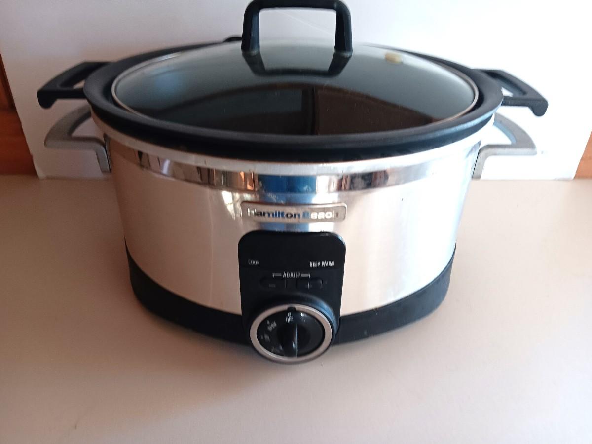 Hamilton Beach Stay or Go® Programmable Slow Cooker, Silver ...