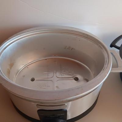 Hamilton Beach Stay or GoÂ® Programmable Slow Cooker, Silver