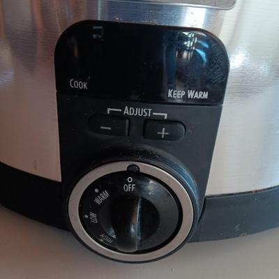 Hamilton Beach Stay or GoÂ® Programmable Slow Cooker, Silver