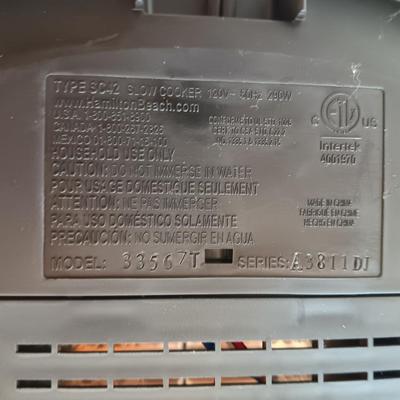 Hamilton Beach Stay or GoÂ® Programmable Slow Cooker, Silver