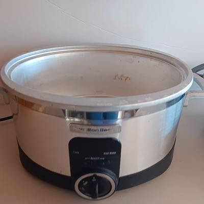 Hamilton Beach Stay or GoÂ® Programmable Slow Cooker, Silver