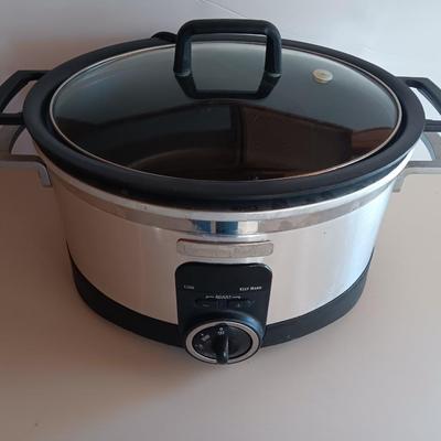Hamilton Beach Stay or GoÂ® Programmable Slow Cooker, Silver