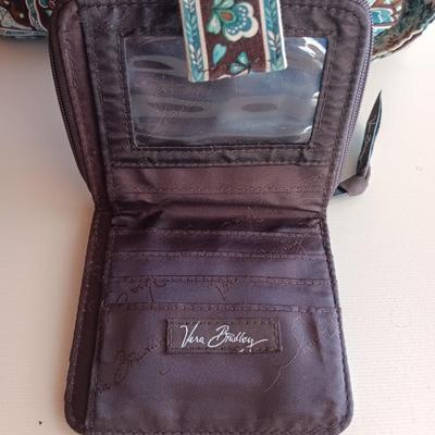 New - Vintage Vera Bradley fabric purse with matching wallet