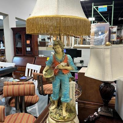 Vintage Boy Lamp