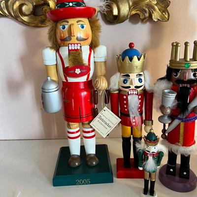 Vintage Contemporary Nutcracker Christmas Figurine Lot