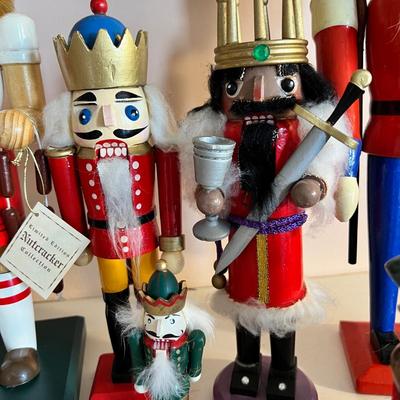 Vintage Contemporary Nutcracker Christmas Figurine Lot