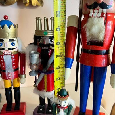 Vintage Contemporary Nutcracker Christmas Figurine Lot