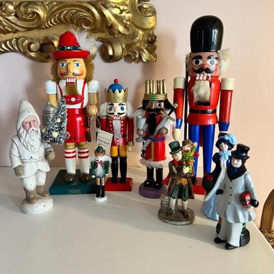 Vintage Contemporary Nutcracker Christmas Figurine Lot