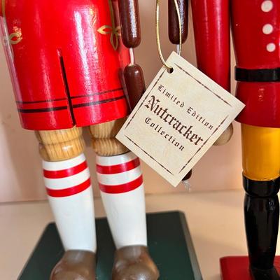 Vintage Contemporary Nutcracker Christmas Figurine Lot