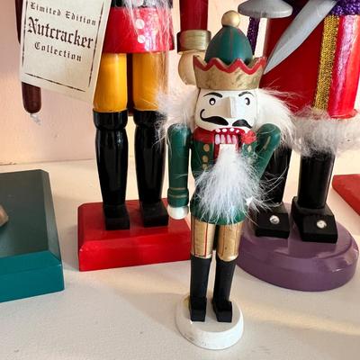 Vintage Contemporary Nutcracker Christmas Figurine Lot