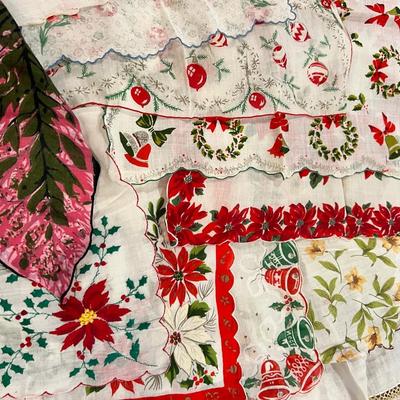 Large Lot Vintage Hankies