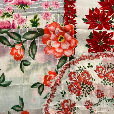 Large Lot Vintage Hankies