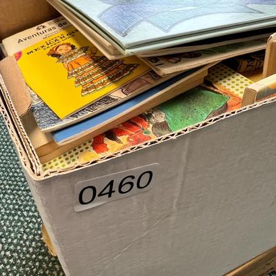 2 Box Lot Vintage Spanish Kids Books