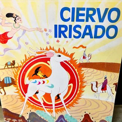 2 Box Lot Vintage Spanish Kids Books