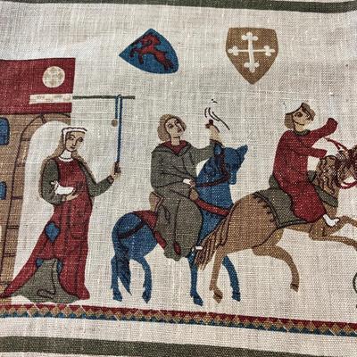 Antique German Wall Hanging Tapestry