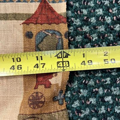 Antique German Wall Hanging Tapestry