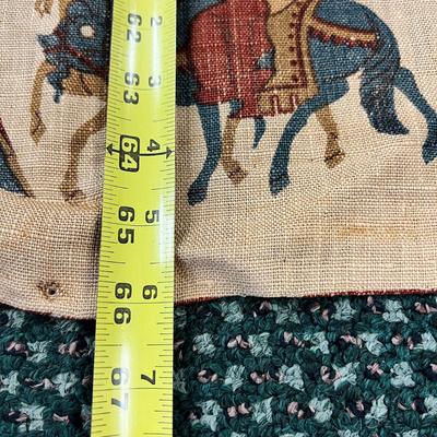 Antique German Wall Hanging Tapestry