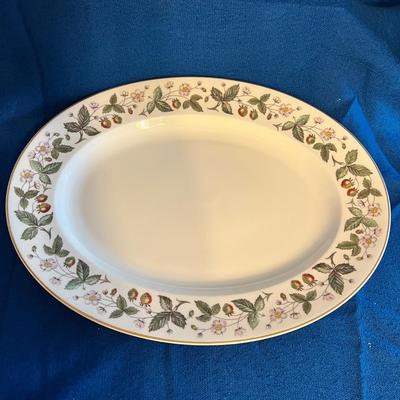 2 Large Vintage Plates - Delft, Wedgewood