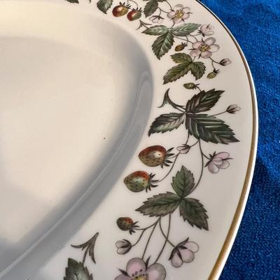 2 Large Vintage Plates - Delft, Wedgewood