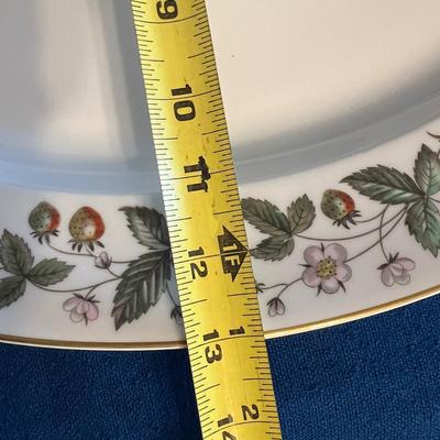 2 Large Vintage Plates - Delft, Wedgewood