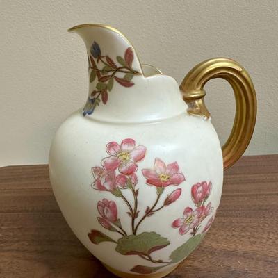 Antique Royal Worchester porcelain creamer