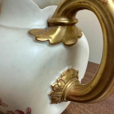 Antique Royal Worchester porcelain creamer