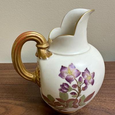 Antique Royal Worchester porcelain creamer