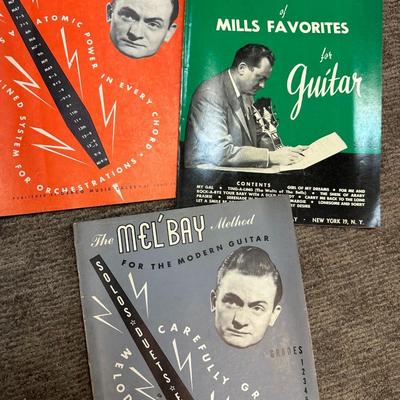 Lot of music books / Guitar / vintage