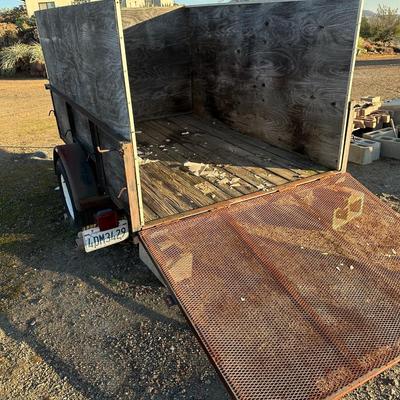 Lot 1329. Utility Trailer by Aros