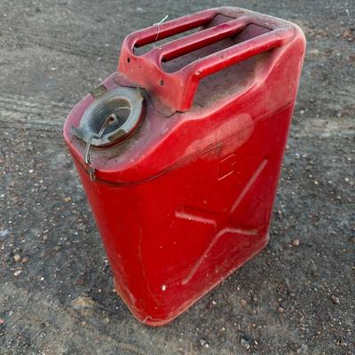 Lot 1363 Red Jerry Can