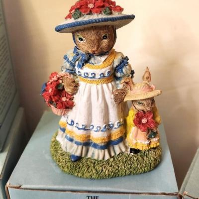 Lot #46 Lot of 7 Victorian Collection Easter Figurines - new in box