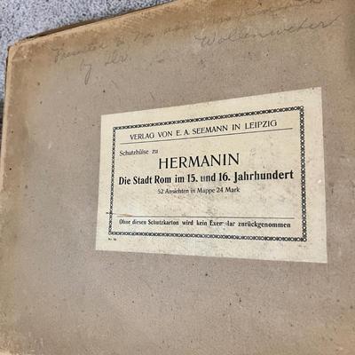 2 Antique German Books & Prints