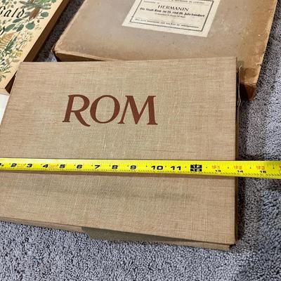2 Antique German Books & Prints
