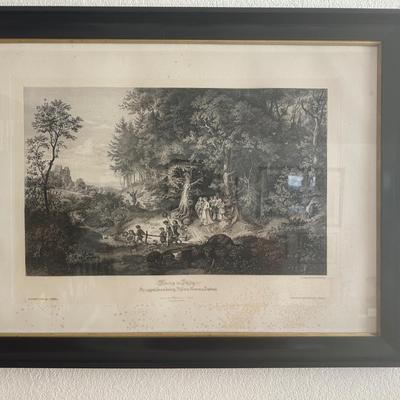 "Branteng im Fruhling" (Branteng in Spring"