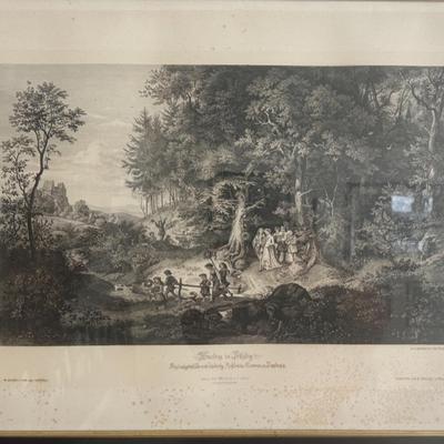 "Branteng im Fruhling" (Branteng in Spring"