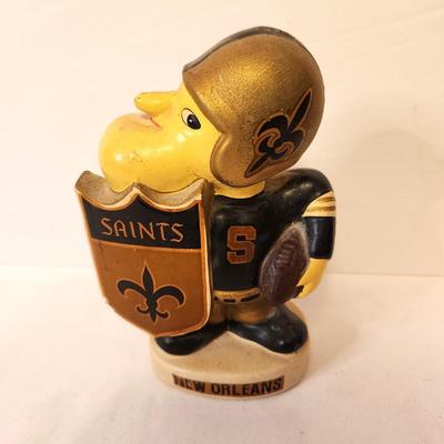 Lot #55 Vintage New Orleans Saints Bank and Button
