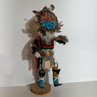 LOT 12L: Vintage Hopi Kachina Figure - Signed